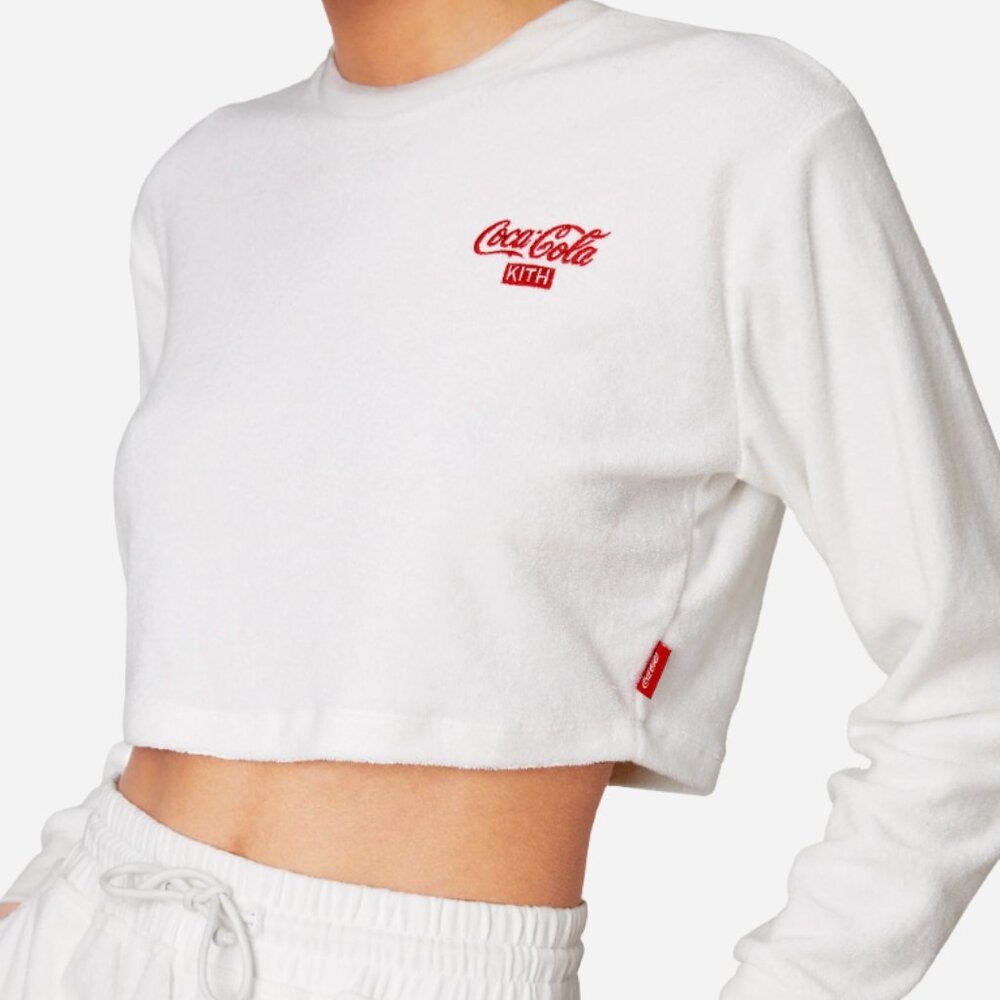 Kith x Coca-Cola Crop Crewneck M